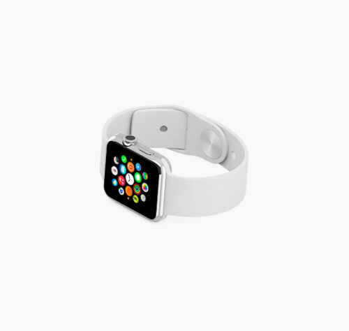 Pearl white watch strap
